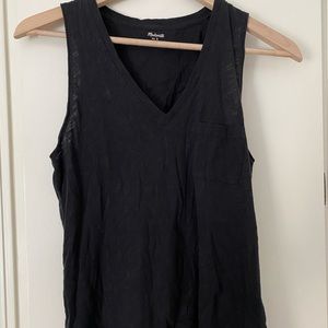 Madewell Whisper Cotton V-Neck Tank Top